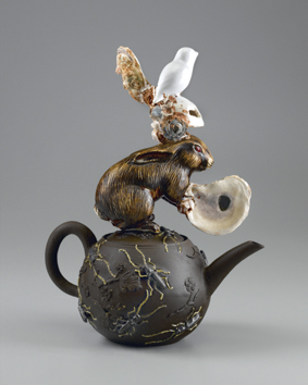 「rabbit junk teapot_2」